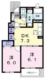 メゾン ミニョン ノーッの物件間取画像